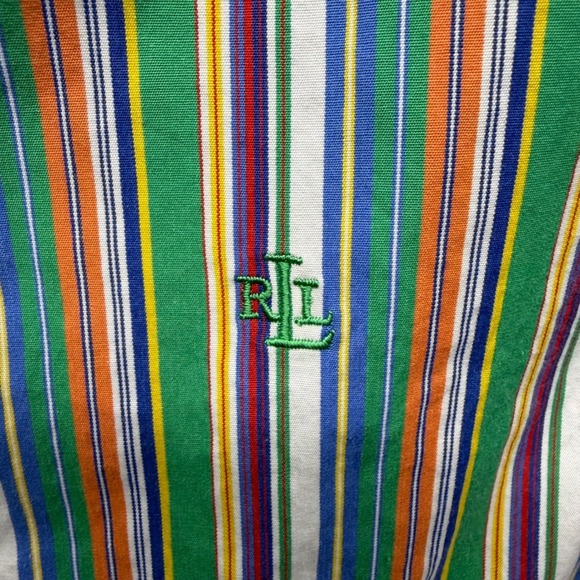 Lauren Ralph Lauren Womens Petite Medium Blouse Shirt Top Office Quiet Luxury‎ - Picture 5 of 8